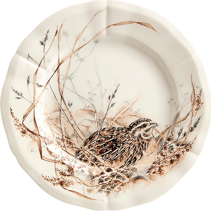 1047082 Gien Тарелка пирожковая Gien Солонь 16см, фаянс Фаянс 