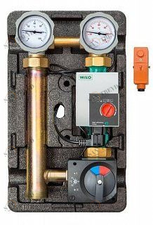 Смесительная насосная группа MEIBES MK 1" с электронным термостатом и реле, насос Wilo Para SC 25-70 ME4589054WIRU