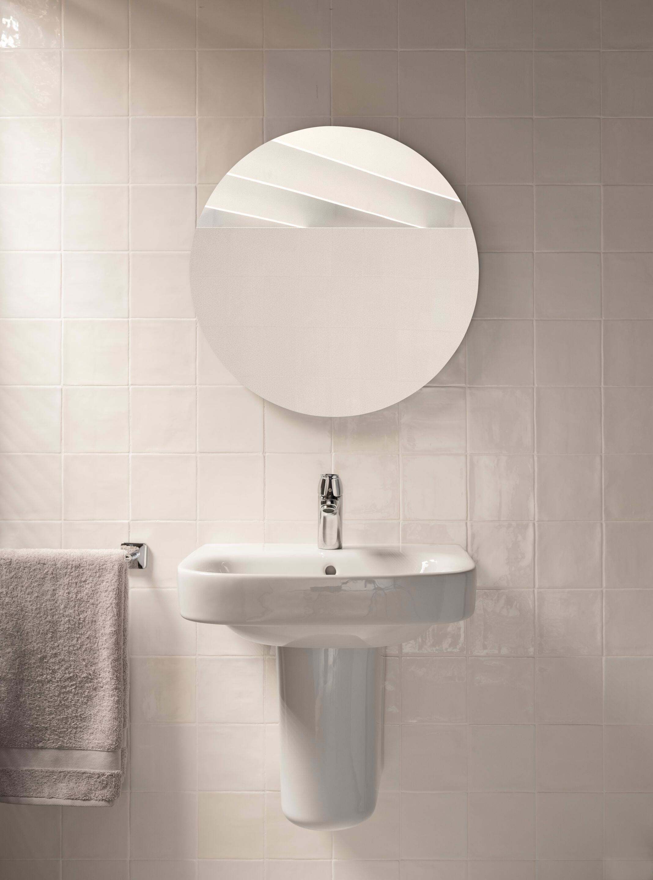 Смеситель для раковины с автоматическим сливом Roca Alfa ARCH-00145157 - Вид №2