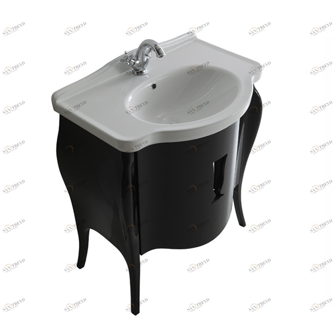 Шкаф МДФ 75 см Белый 8479/8479NE/8480 GALASSIA Ethos