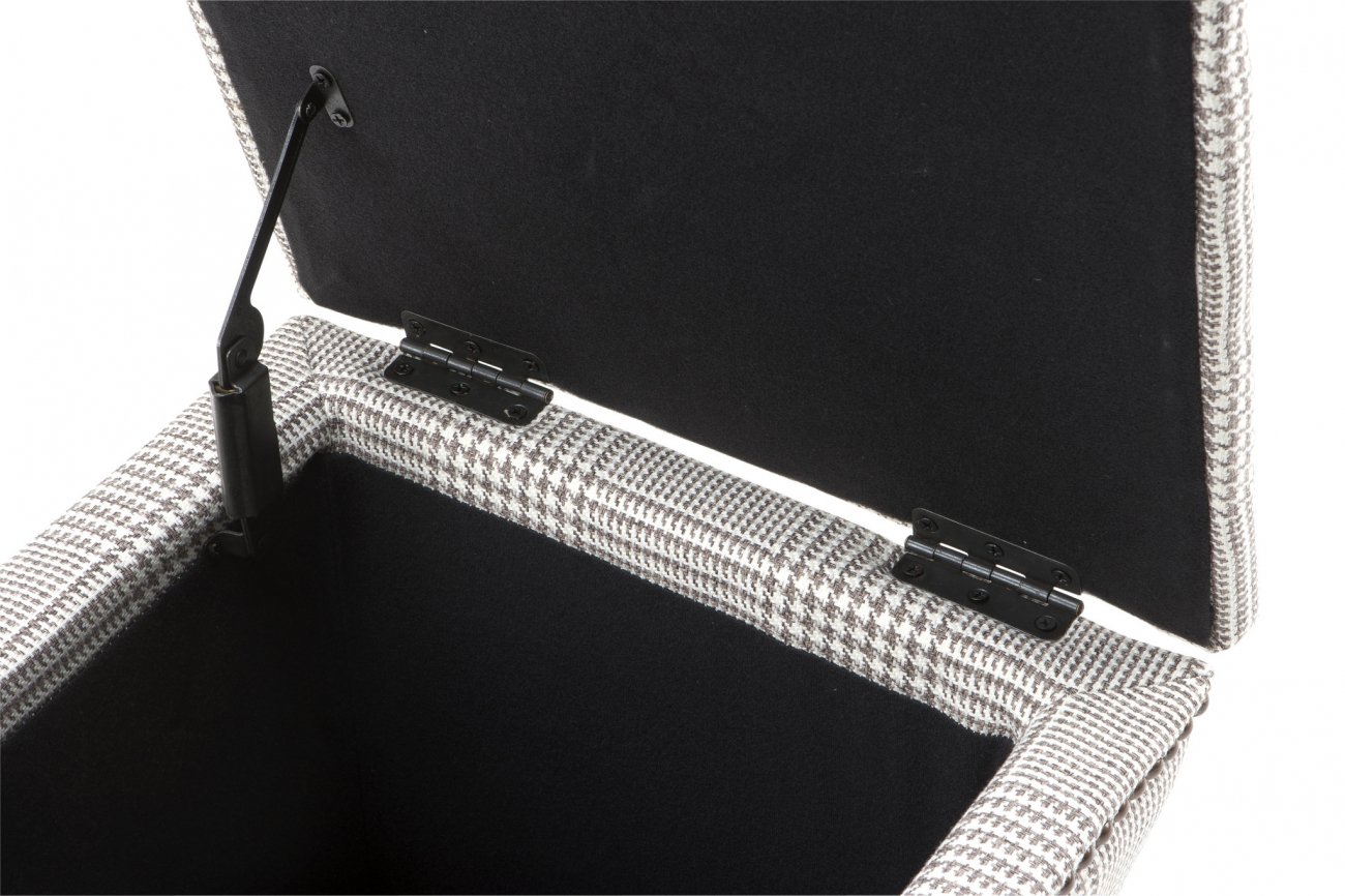 Пуф без подлокотников Austin от Eichholtz серый EICHHOLTZ ДИЗАЙНЕРСКИЕ, EICHHOLTZ 061291 Серый  - Вид №3