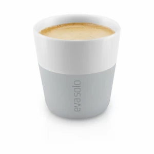 501044 Набор чашек для эспрессо, 80 мл, серый, 2 шт. Eva Solo