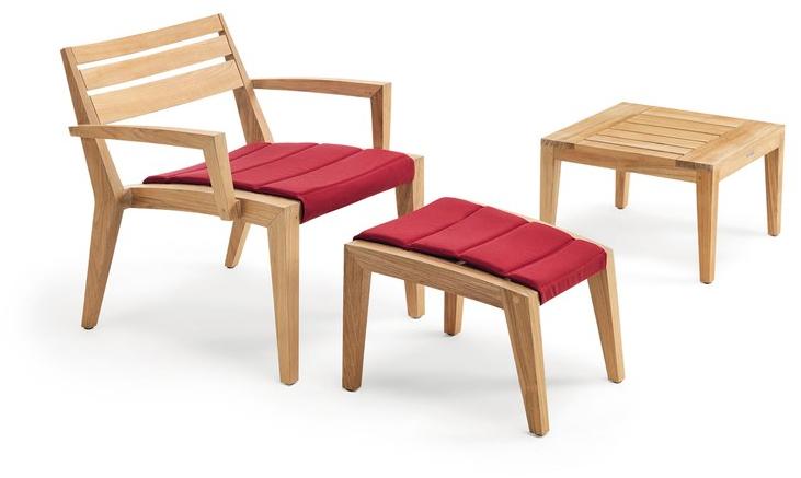 Ethimo Садовое кресло из тика Ribot sun-id-1425626 - Вид №1