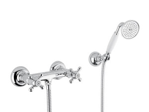Набор для душа из хромированной латуни