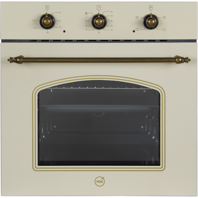 1197022 Электрический духовой шкаф MBS DE-607IV бежевый STDN-0060628