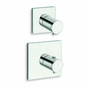 CRIXT771 Внешние части термостатического смесителя для CRICS701 с металлической пластиной Cristina Rubinetterie