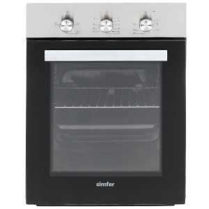 8186938 Электрический духовой шкаф Simfer B4EM14016 серебристый