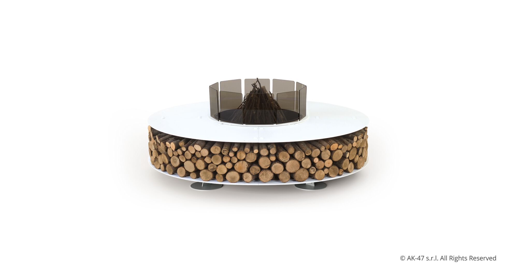 Стальная жаровня Ak47 Design ZERO STEEL ARCH-00077263 - Вид №15