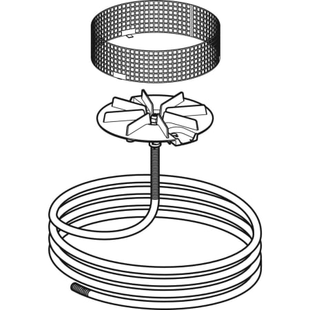 359.126.00.1 Шумопоглощающая вставка Geberit Pluvia для воронок Geberit  - Вид №1