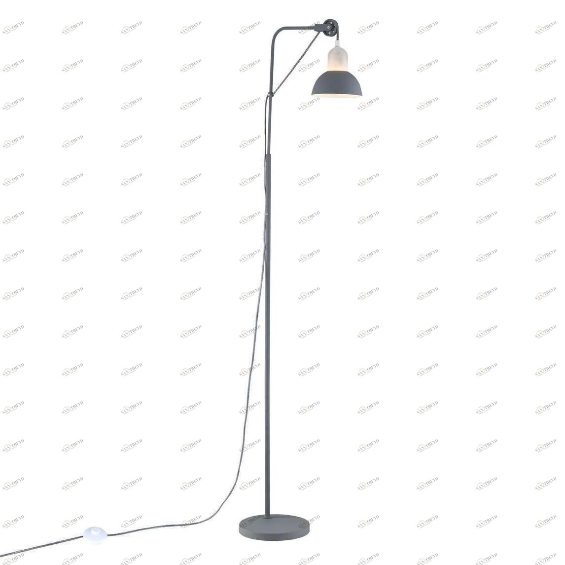 Торшер Freya Luisa FR5008FL-01GR FREYA  219546 Серый 