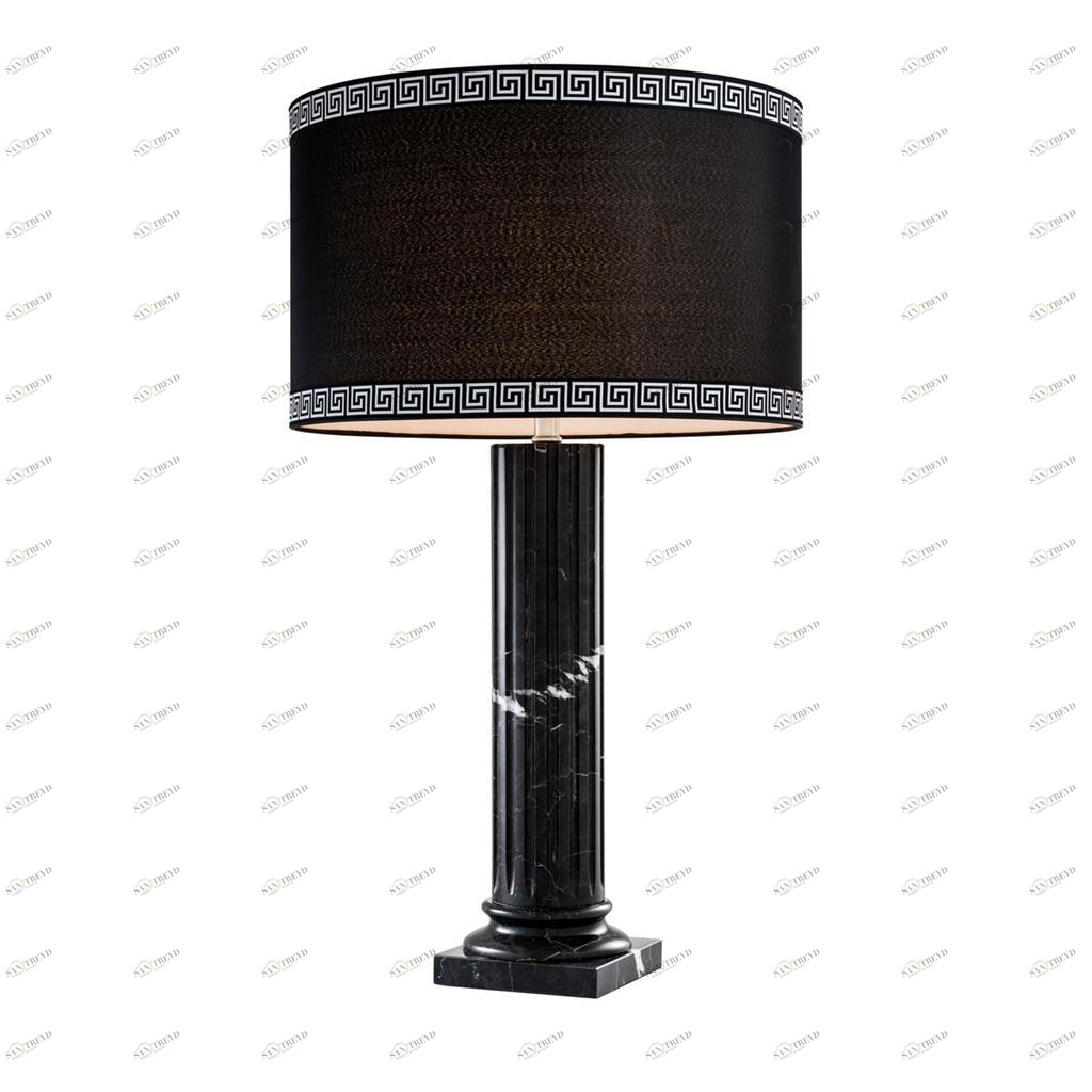 Настольная лампа Laurel от Eichholtz мрамор черная 110771 EICHHOLTZ КЛАССИЧЕСКИЕ 062049 Черный 