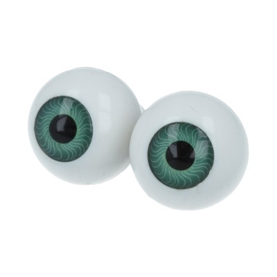 405923 Глаза акриловые для кукол №2 2 шт 16 мм зеленые Padico Co 