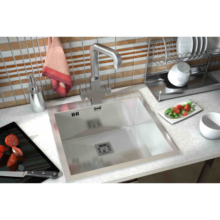 Zorg X-5151 GX Мойка кухонная прямоугольная Zorg  - Вид №3
