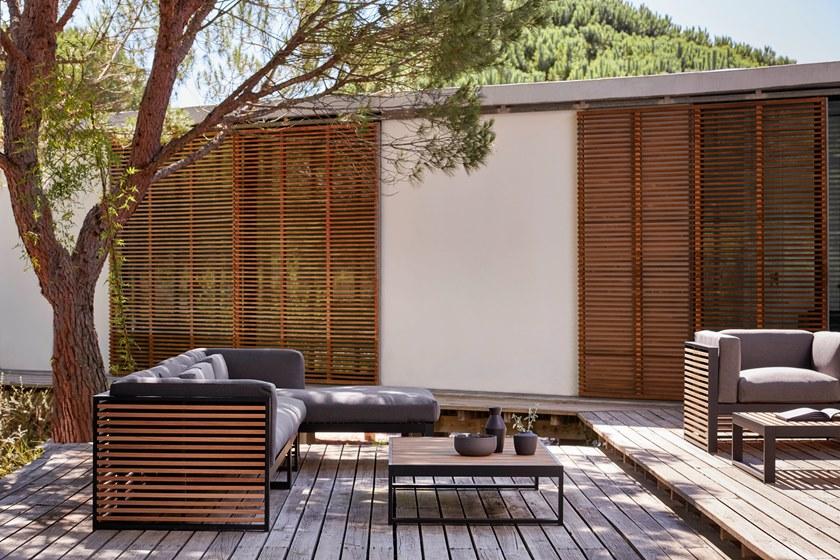 GANDIABLASCO Садовое кресло из тика с подлокотниками Dna teak sun-id-1410391 - Вид №3