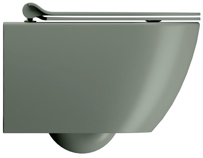 Подвесной унитаз настенный Белый GSI ceramica Color elements Италия sun-id-1439737 - Вид №4