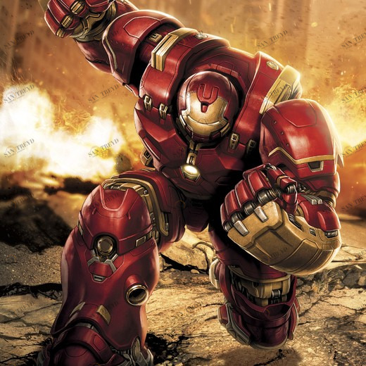 4-457-Avengers-Hulkbuster Фотообои Komar Disney 2.54х1.84 м 4457AVENGERSHULKBUSTER