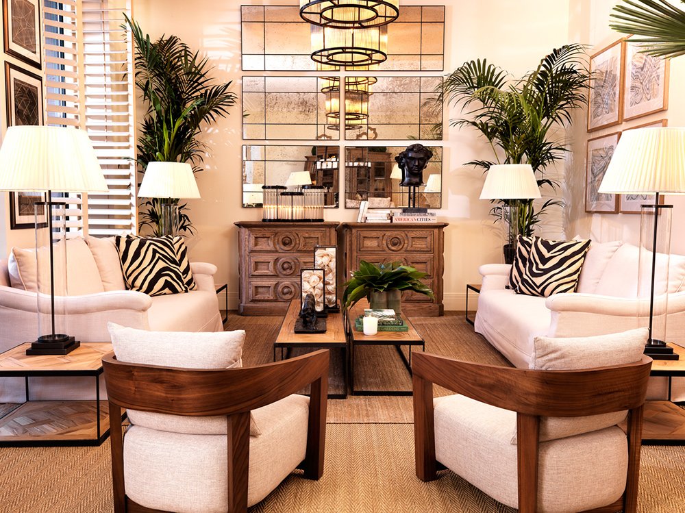 Зеркало-окно в черной раме 110х70 см черное Mountbatten EICHHOLTZ ДИЗАЙНЕРСКИЕ 00-3882983 Зеркальный;черный  - Вид №4