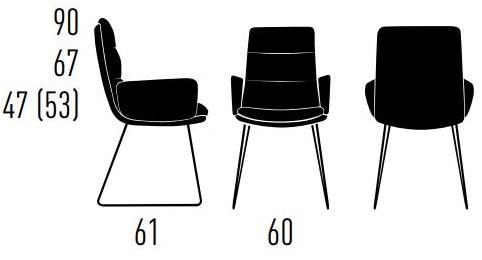 KFF Кресло-санки с подлокотниками Arva sun-id-1395952 - Вид №4