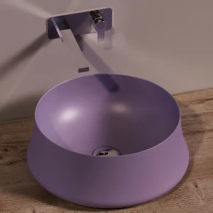 SH02PRUGNAMATT Накладная раковина на столешницу  круглая Simas Sharp