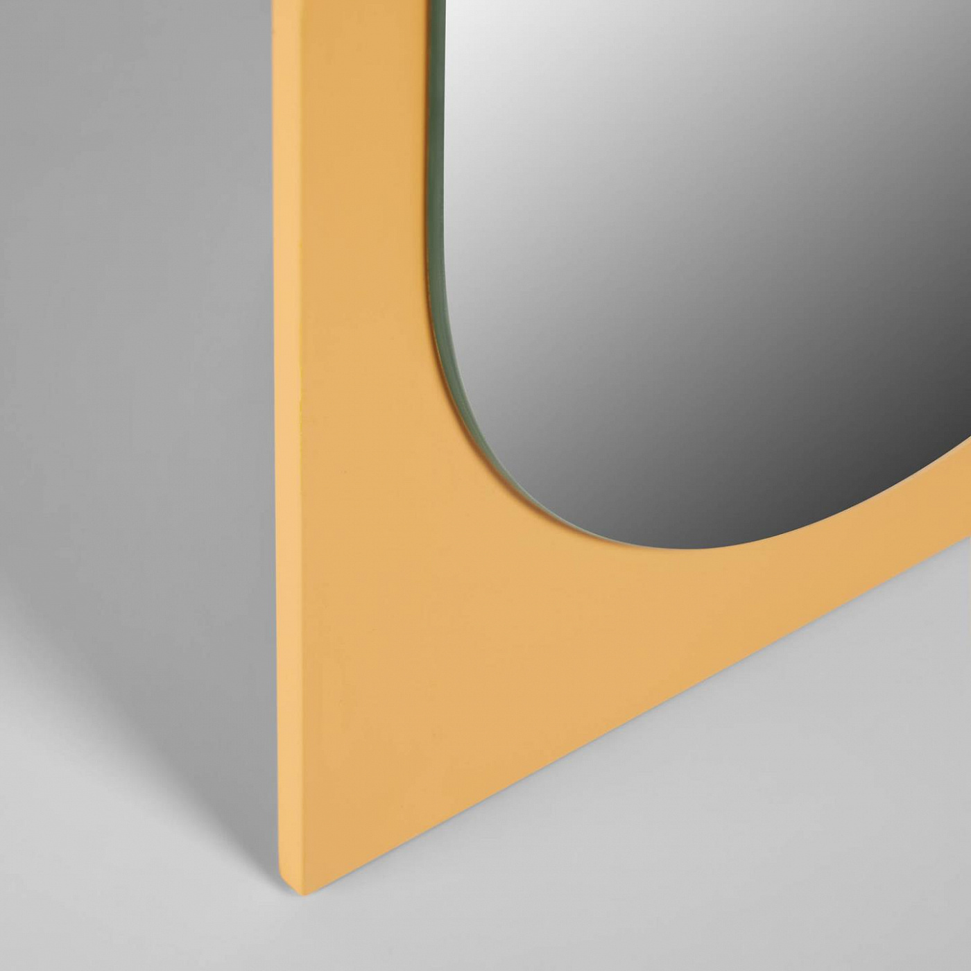 091220 Зеркало горчично-желтое 17 x 25 cm La Forma Mica