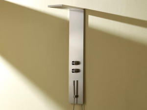 Термостатическая душевая колонна из нержавеющей стали с ручным душем