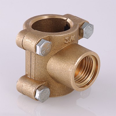 VTr.755.G.0404 Ремонтная обойма-тройник Valtec 1/2" х 1/2" х 1/2"  - Вид №1