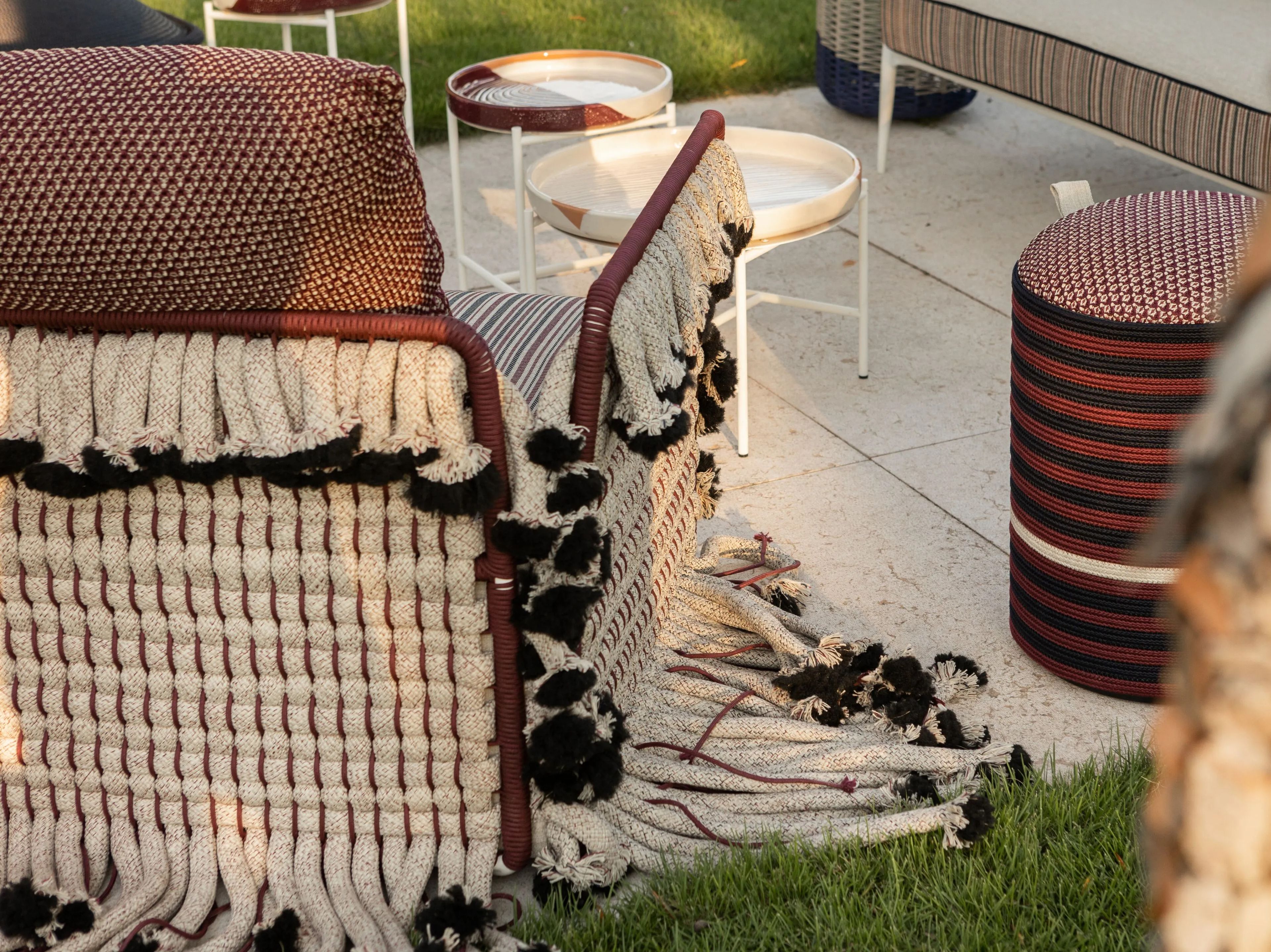 Алюминиевое уличное кресло с плетением Nodo Italia Antonio Marras + Nodo Italia ARCH-00088609 - Вид №15