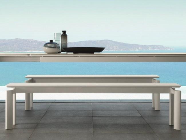 Talenti Садовая скамейка из алюминия Milo Mloalupan - Вид №1