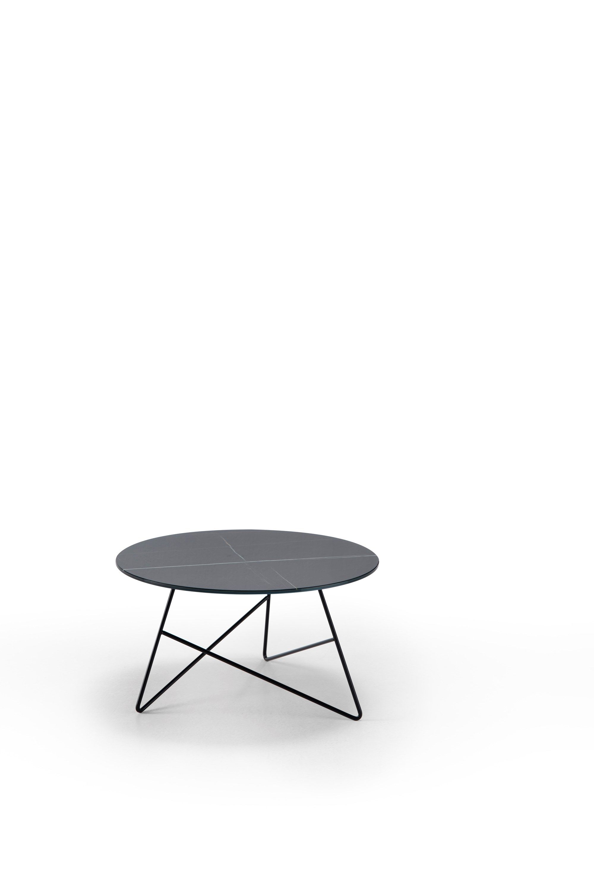 Круглый стеклянный журнальный столик-мрамор MEMEDESIGN ERMIONE ARCH-00137874 - Вид №6