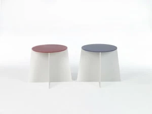 Moca Круглый лакированный журнальный столик