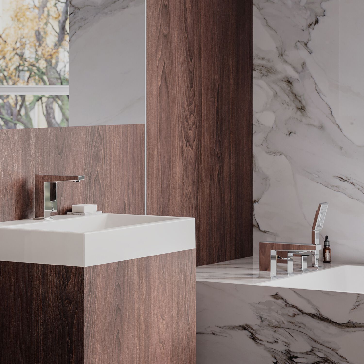 Смеситель для раковины с одним отверстием OMNIRES Fresh ARCH-00092849 - Вид №1