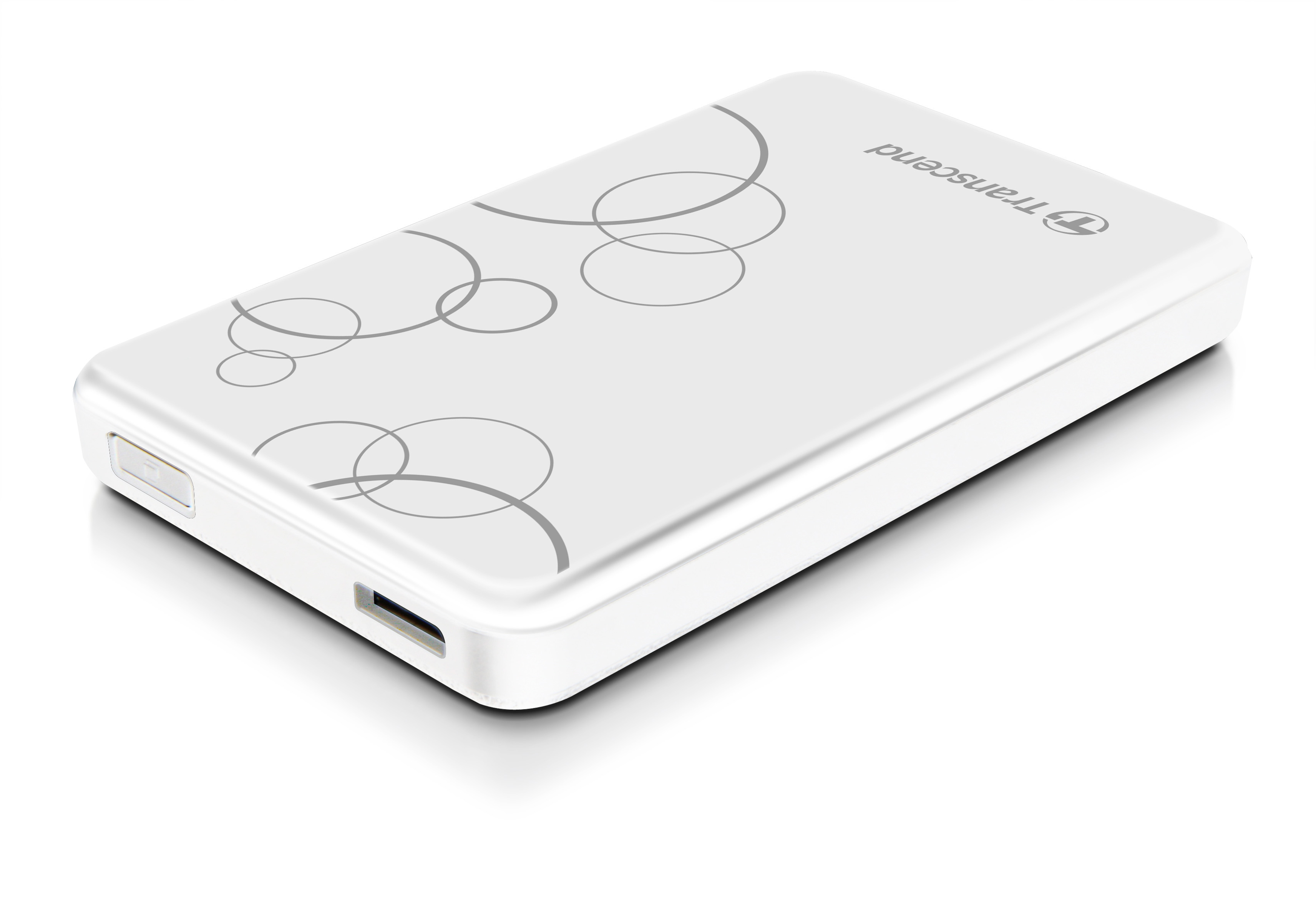 TS1TSJ25A3W usb3.0 1tb storejet 2.5" a series white (with one touch backup) Transcend Santreyd  - Вид №4