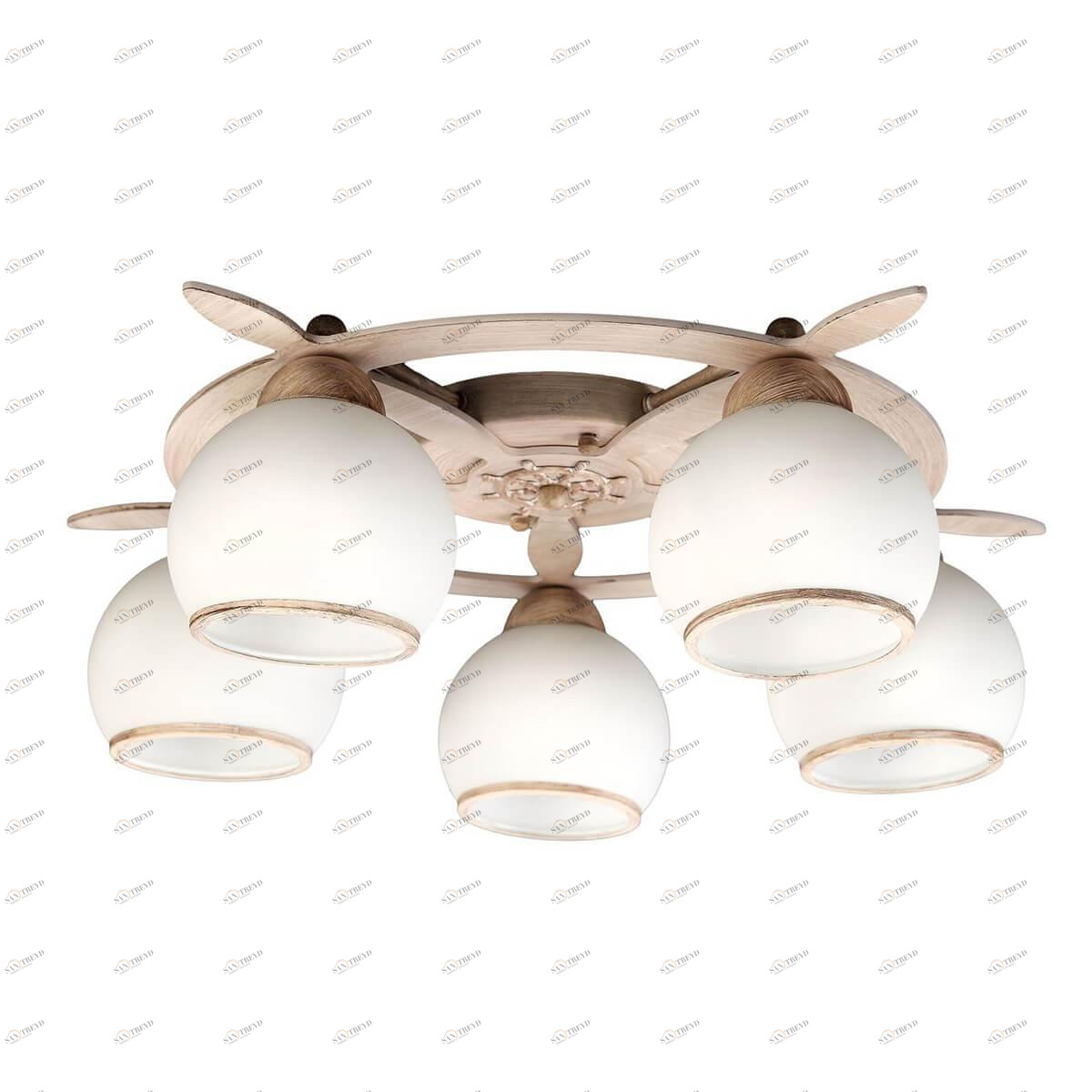 Потолочная люстра Omnilux OML-50517-05 OMNILUX OML-5051 183137 Белый 