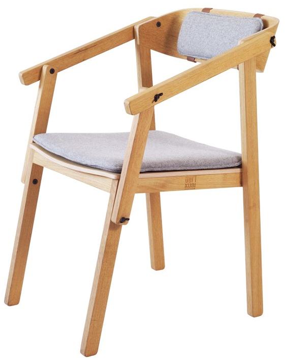 Askia Стул из дуба со встроенной подушкой Atelier 1.c09.ok - Вид №1