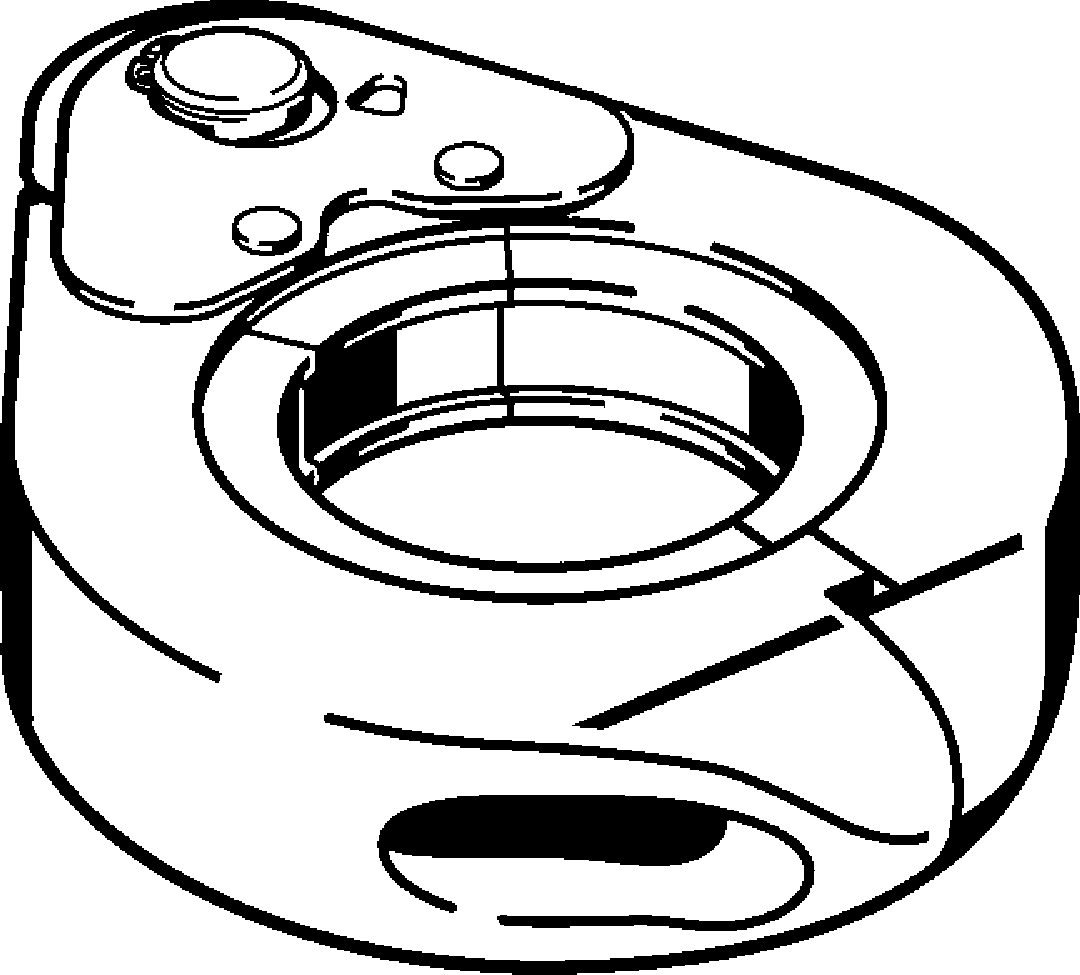 639 457 1) Модель 4296.1 Трубопроводные системы  Системные пресс-инструменты  Системные пресс-кольца, системные пресс-цепи  Megapress Santreyd  - Вид №1