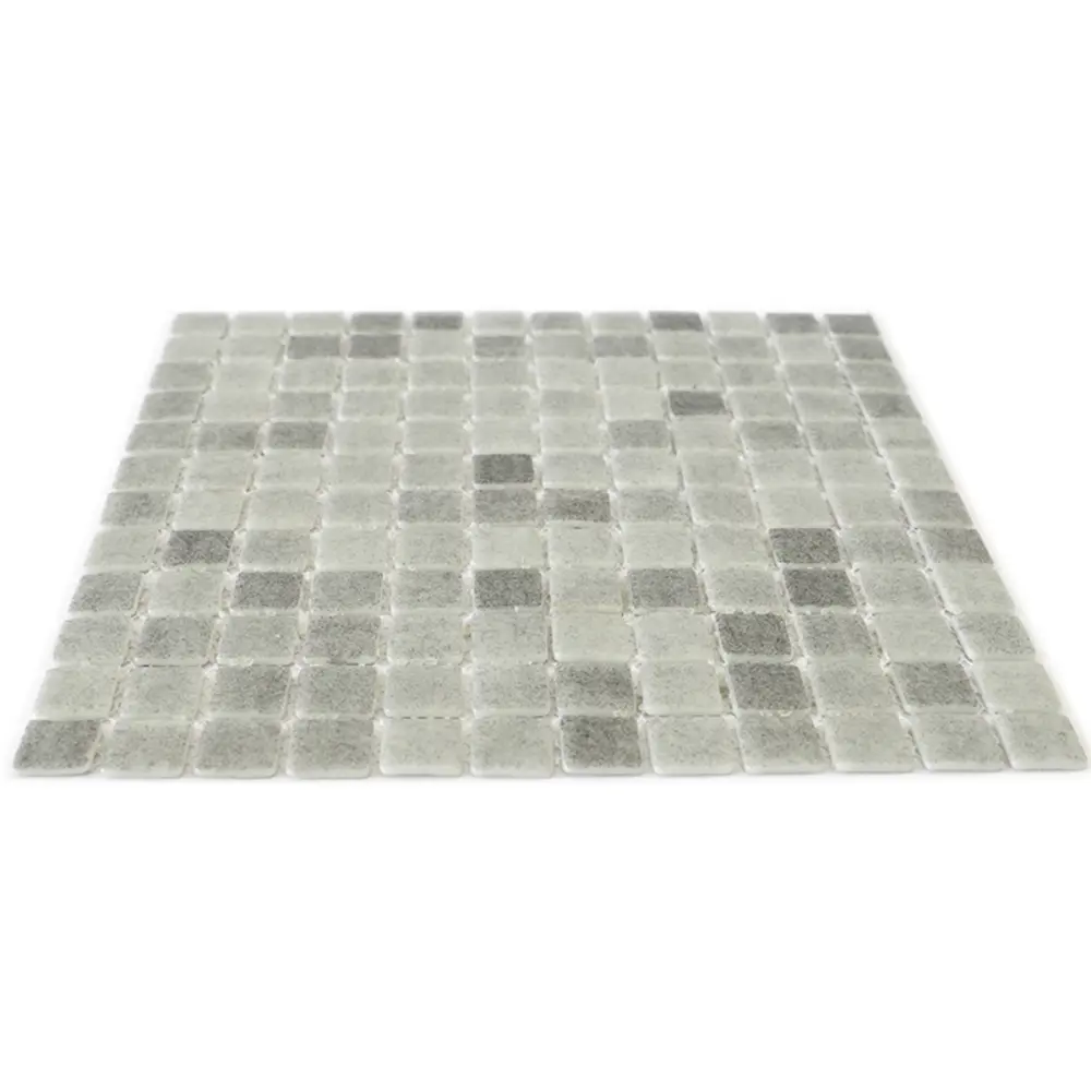 Мозаика стеклянная Natural STP-GR004 31.5x31.5 см цвет светло-серый Santreyd Steppa STLM-2210716 - Вид №4