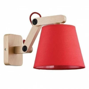 Бра настенное красное Alfa Joga Red 22240 ALFA JOGA RED 00-3929748 Красный