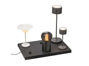 Зарядная станция для светодиодных ламп с батарейным питанием