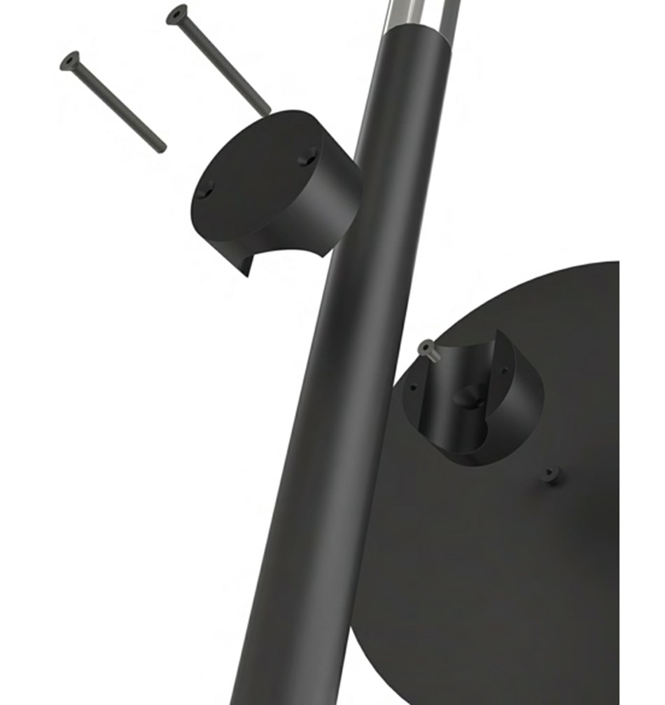 FROST Зеркало 6007 ф / Букто » белое Пластик Белый U6007-W  - Вид №3