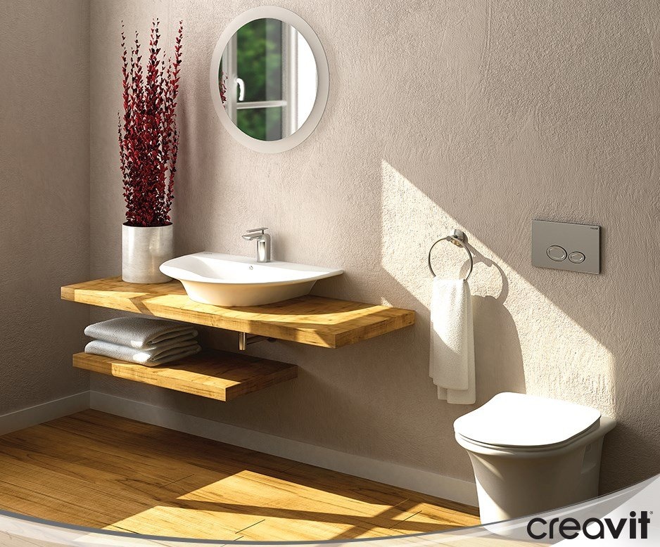 MO320-00CB00E-0000 MOON Унитаз подвесной с биде Creavit Moon  - Вид №1