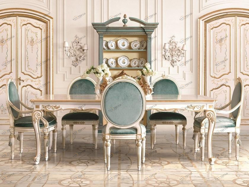 Andrea Fanfani Прямоугольный деревянный стол Opera 6011