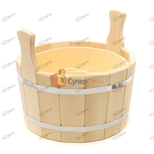 ШП-5 Шайка  5 л. с пластиковой вставкой Santreyd 2879