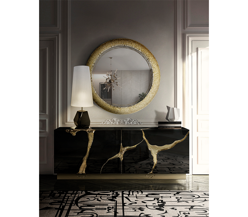 0-023 Кольцо филигранное зеркало Boca Do Lobo  - Вид №11