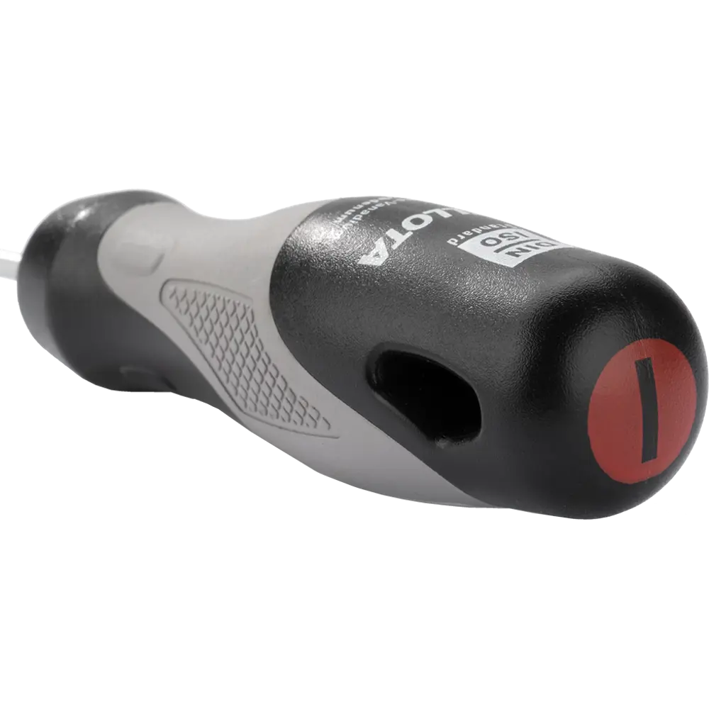 Прямая отвертка Bellota SL6.5 с антискользящей рукояткой 87100209 STLM-0073205 - Вид №6