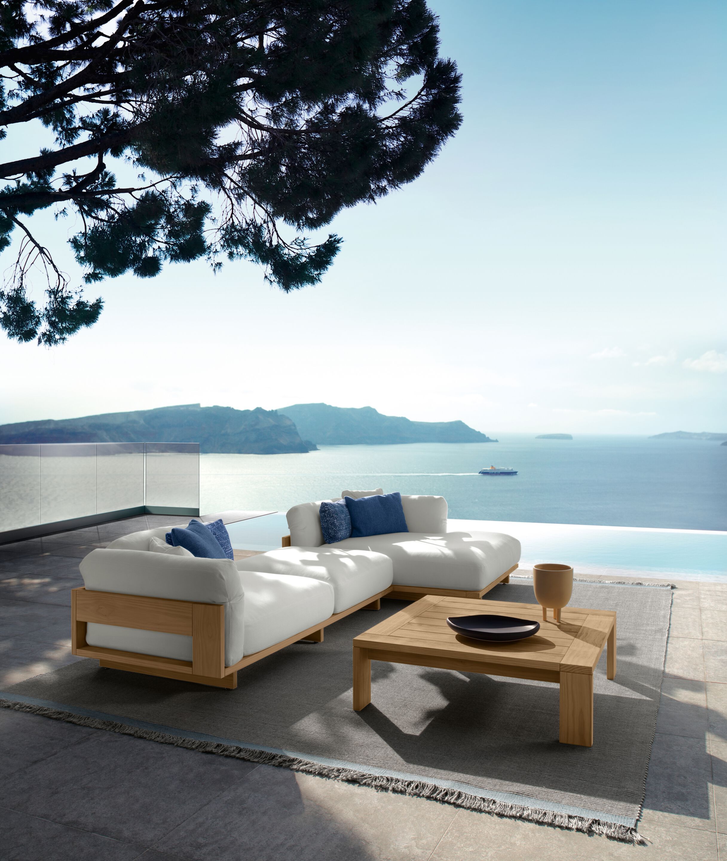 Прямоугольный низкий садовый столик Accoya® Talenti Argo-wood ARCH-00041493 - Вид №4