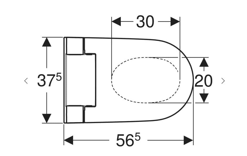 Подвесной туалет биде Geberit AquaClean ARCH-00101253 - Вид №5