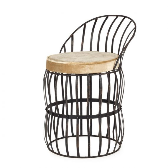 080935 Металлический стул для баров Francisco Segarra Sirio Santreyd - Вид №4