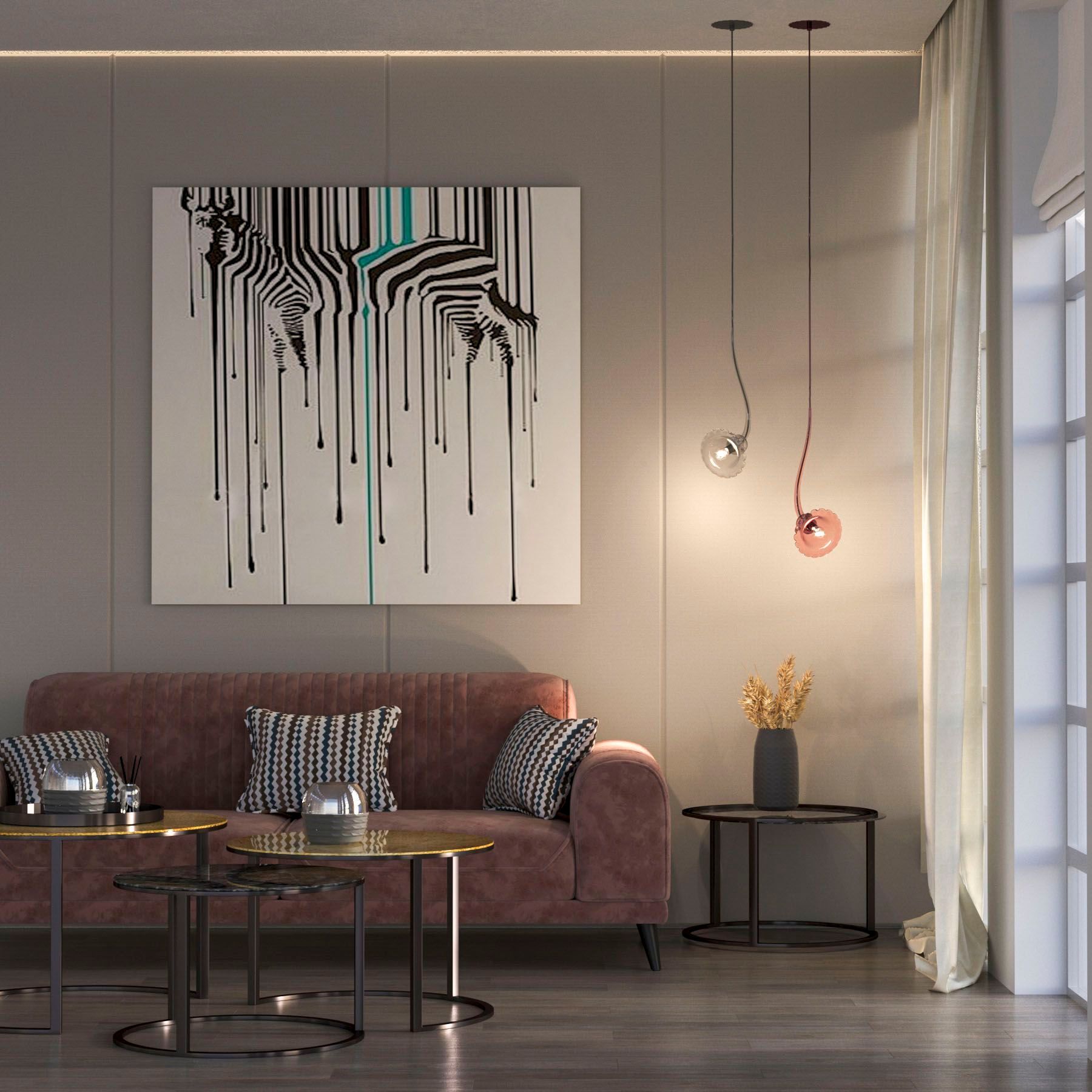 Подвесной светильник из дутого стекла MULTIFORME икебана ARCH-00128194 - Вид №4