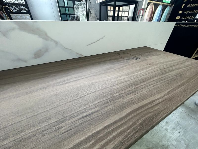 Столешницы для кухни - Орех Медеа LIGRON LIST267 2149 - Вид №5