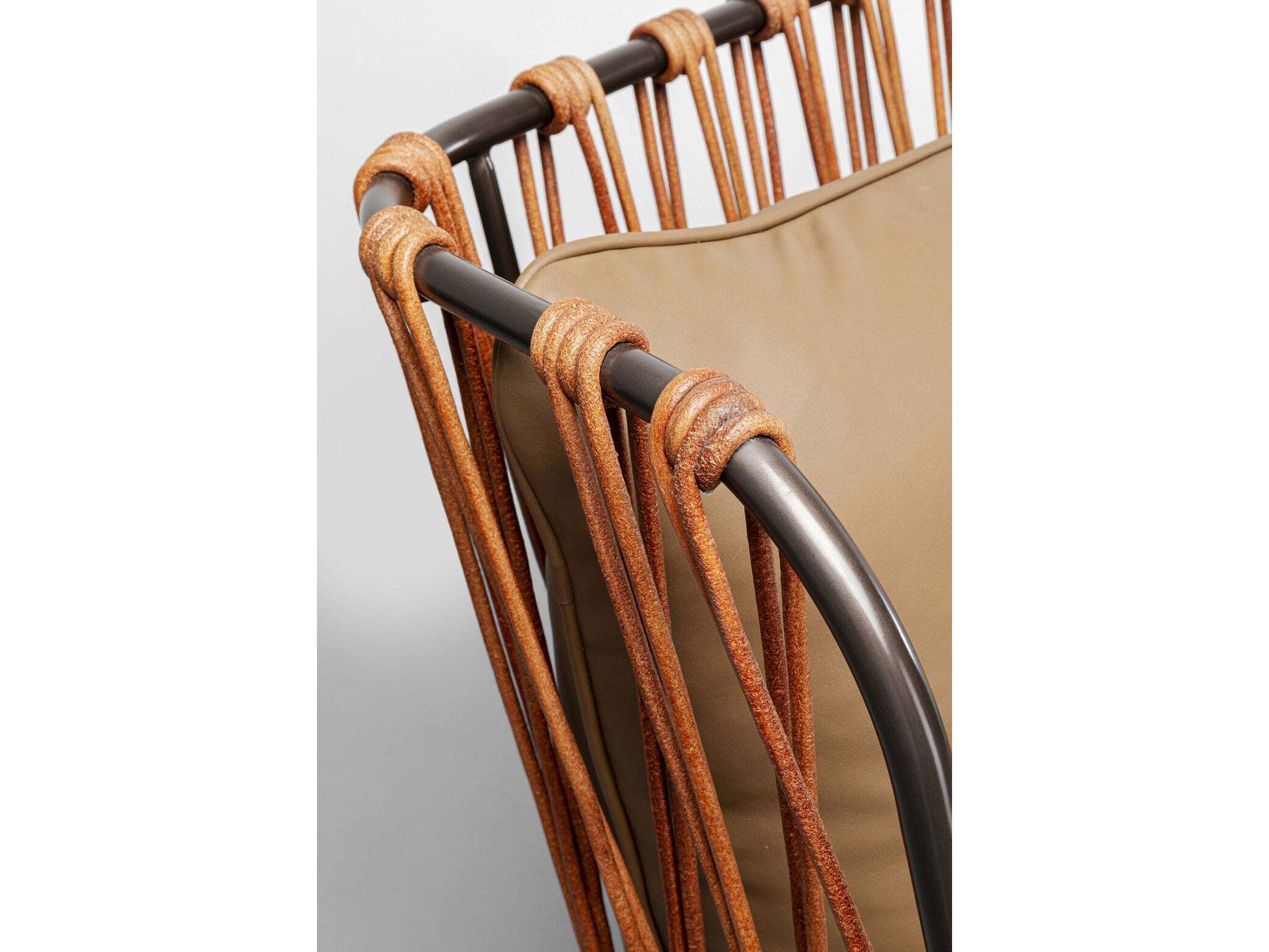 Кожаное вращающееся кресло с подлокотниками KARE Design PARADISO ARCH-00119923 - Вид №5